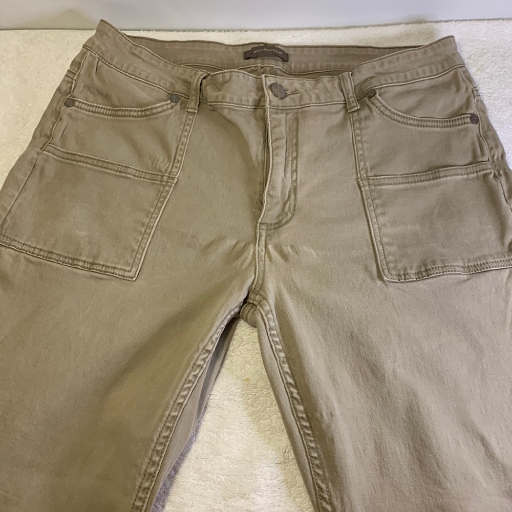 Womens Bit & Bridle khaki pants work size 14